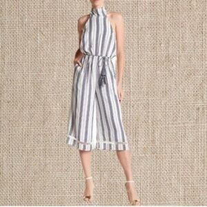 Bailey Blue Navy and White Striped Garment size L